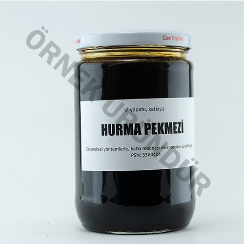 Silifke Sepeti Ev Yapımı Şekersiz Hurma Pekmezi 720 Gr