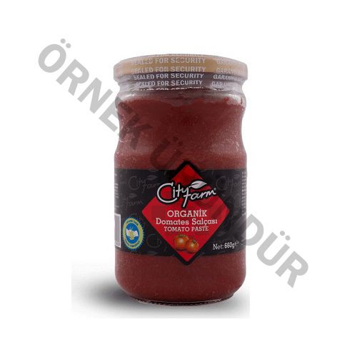 City Farm Organik Domates Salçası 660 gr City Farm Organik Domates Salçası 660 gr