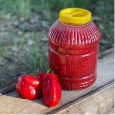 Organik Ev Yapımı Tatlı Biber Salçası 5 KG